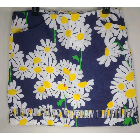Lilly Pulitzer Dresses & Skirts - Lilly Pulitzer Originals Skirt Women's 10 | Rare Retired Daisy Floral Print, EUC